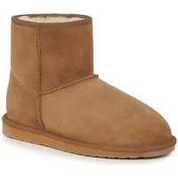 Emu Australia Stinger Mini (weiches doppelseitiges Lammfell) kastanienbraun Damen Winterstiefel