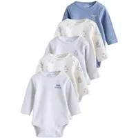 Next Langarmbody Baby-Bodys mit langem Arm, 5er-Pack (5-tlg)