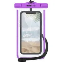 EAZY CASE Handyhülle Universale Unterwasser-Tasche für viele Modelle 3,5 - 6,7 Zoll, wasserdichte Handytasche Handyhülle wasserfest IPX8 Schutz Tasche Lila