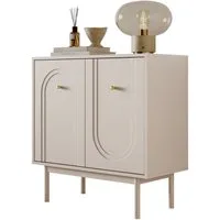 Lookway Kommode LIBERTY 2D auf holzbeinen, 79x39x82 cm