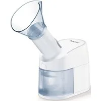 BEURER Inhalationsgerät SI 40, Warmdampfbehandlung bei Erkältungen mit dem Dampfvernebler, Einfache & hygienische Reinigung durch abnehmbare Elemente