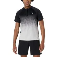 Asics Laufshirt Asics Road Fade SS Top Herren Black Cream