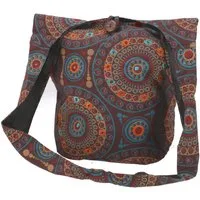Guru-Shop Schultertasche Sadhu Bag, Ethno Shopper, bestickter..