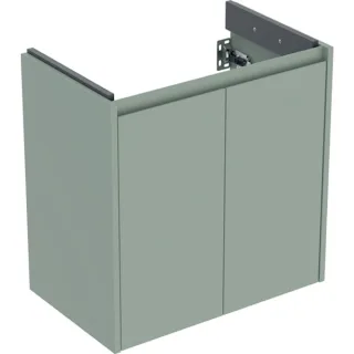 Geberit Renova Compact Unterschrank für Waschtisch, mit zwei Türen: 59.1x60.6x36.4cm, 504085IK1 504085IK1