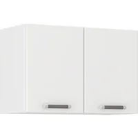 Küchen-Preisbombe Hängeschrank 80 cm Küche Omega Schwarz Weiss Küchenzeile Einbauküche Küchenzeile