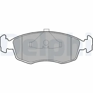 Delphi Bremsbel?ge vorne Ford Escort Granada Orion Scorpio Sierra