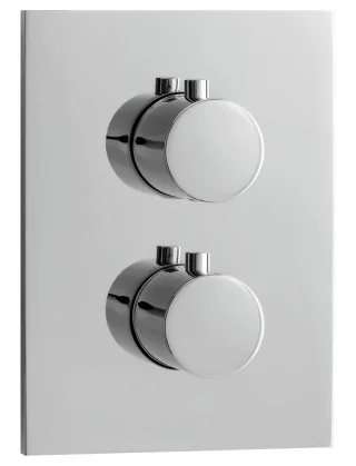 Herzbach Nano Thermostatarmatur Unterputz Fertigset 1 square plus chrom, 11.500550.3.01 11.500550.3.01