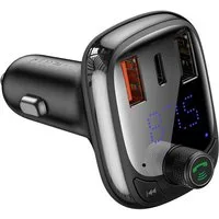 Baseus Bluetooth-Sender / Autoladegerät S-13 – Schwarz Auto-Adapter