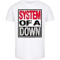 Metal Kids T-Shirt mit System of a Down (Logo) Aufdruck für Kinder (2–14 J)