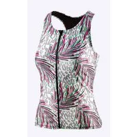 Beco Beermann Tankini BEsuit Racerback Swimtop (1-St) mit Front-Reißverschluss und Innen-BH in aufregendem Blütendesign