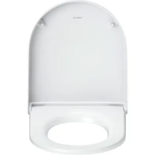 Duravit Univavo WC-Sitz D-shaped compact 0024190000 Absenkautomatik, abnehmbar, Scharniere Edelstahl, Weiß