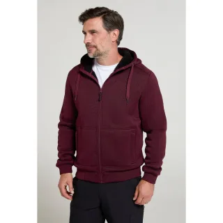 Mountain Warehouse - "Nevis II" Kapuzenpullover für Herren (Burgunderrot)