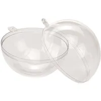Glorex Bastelnaturmaterial Glorex Kunststoff-Kugel Ø 10 cm
