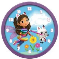 Dreamworks Gabby’s Dollhouse Wanduhr Gabby's Dollhouse Wanduhr mit 25cm Durchmesser im großartigen Design