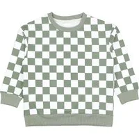 TupTam Sweatshirt TupTam Kinder Sweatshirt kariert unisex aus Bio-Baumwolle