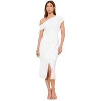 LIPSY Midikleid Lipsy Midikleid mit geraffter Taille, Regular (1-tlg)