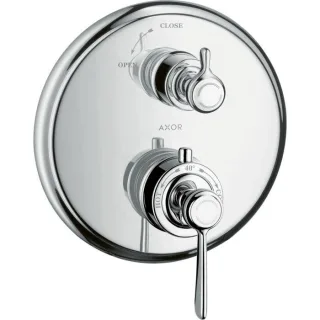 hansgrohe Axor Montreux Brausethermostat 16801000 chrom, Absperrventil, Hebelgriff