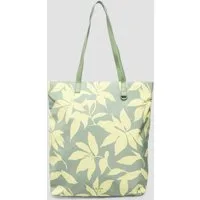 s.Oliver Shopper Tasche, Floral gemusterte Tote-Bag aus Nylon