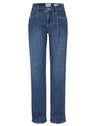 TONI - Liv Straight blue bleached used - Gr. - 44