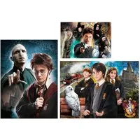 Clementoni® Puzzle Harry Potter (1x 500 Teile, 2x 1000 Teile), 2500 Puzzleteile