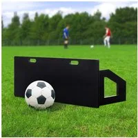 GIHAUVIA Trainingsmatte Fußball-Reboundboard Verstellbar100x40cm für Profi & Amateur Training.