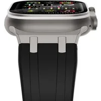S&T Design Smartwatch-Armband Silikon Armband Sport für Apple Watch, Weich Wasserdicht Silikon Sport Ersatzarmband iWatch