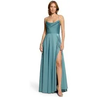 Vera Mont Abendkleid Damen mit Wasserfallausschnitt Material