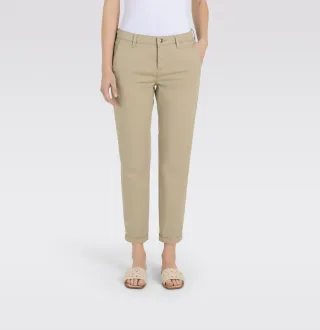 MAC - MAC JEANS - CHINO, Authentic stretch gabardine braun - Gr. - 34/OL