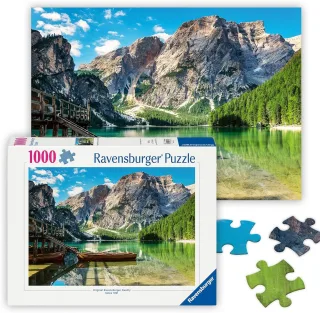 Ravensburger Puzzle - Pragser Wildsee: Dolomiten Südtirol [1.000 Teile]