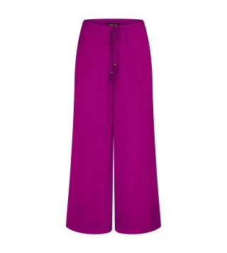 Triumph - Summer Satin Trousers purple- - Gr. - 38