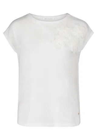 Betty & Co - Casual-Shirt rohweiß - Gr. - M