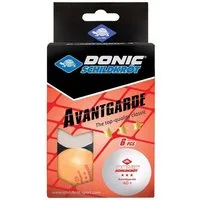 Donic Tischtennisball Avantgarde 6 Stück 3x weiß / 3x orange, Tischtennis Bälle Tischtennisball Ball Balls