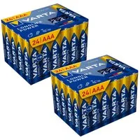 VARTA Longlife Power AAA-Alkalibatterie Batterie, LR03 (48 St)