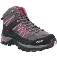 CMP Rigel Mid WP (Trekking, wasserdicht) grau/pink Damen Wanderschuh