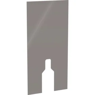 Geberit Frontverkleidung zu Monolith Sanitär- modul für Stand-WC 101cm Glas umbra, 242382SQ1 242382SQ1