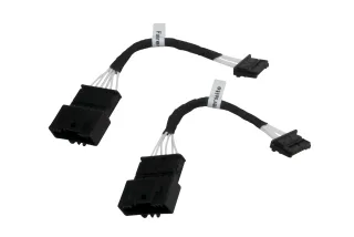 Original Kufatec Kabelsatz Kabelbaum Adapter Kabel LED Rückleuchten Cabrio Coupe für BMW 3er E46 / Plug & Play