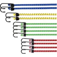 repairr Spanngurt 10x Allzweck Expander & Gepäckspanner Set in versch. Längen (10er Set, 10-St., 10 Stück) extra starker Haken