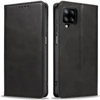 Tec-Expert Handyhülle Tasche Hülle für Samsung Galaxy A12 6.5 Zoll, 6.5", Cover Klapphülle Case mit Kartenfach Fliphülle aufstellbar