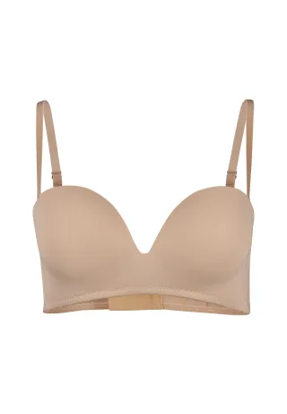 SKINY - SKINY Damen Bandeau BH o.Bügel Micro Essentials beige - Gr. - 75 A