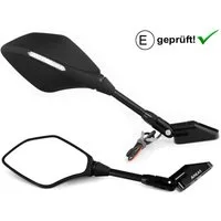 Area1 Motorradspiegel Set E-geprüft mit Blinkern