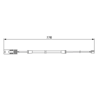 Bosch Warnkontakt f?r Bremsbel?ge BMW 3er Z3 1987474925