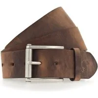 MUSTANG Ledergürtel "Preston" mit Vintage-Look, Roll-Schließe, 4,5 cm