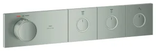 GROHE Unterputz-Thermostat Grohtherm Aqua Tiles, 106866 FMS 3 ASV supersteel, 106866DC00 106866DC00