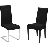 Beautex Stuhlhusse Stretch für Stühle & Schwingstühle Marmor