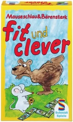 Schmidt Spiele 51070 - Mauseschlau & Bärenstark: Fit und Clever