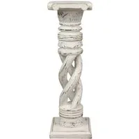 Oriental Galerie Blumenhocker Gedrehte Säule Antik Bunt 60 cm klein (1 St)