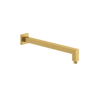 KLUDI A-QA Wand-Brausearm 400 mm eckige Ausführung Brushed Gold 66544N0-00