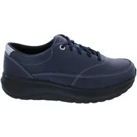 Joya Joya Venice Zip Dark Blue, Glattleder, Reißverschluss, Wave-Sohle, Kat Schnürschuh