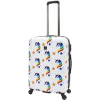 Saxoline® Koffer Unicorn, mit praktischem Zahlenschloss