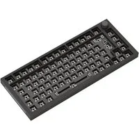 GLORIOUS Glorious GMMK Pro 75% Layout Barebone Tastatur, Black Slate schwarz Gaming-Tastatur (Anti-Ghosting, Switch wechselbar (Hot-Swap)